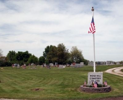 Rose Hill Cemetery - Entry image. Click for full size.