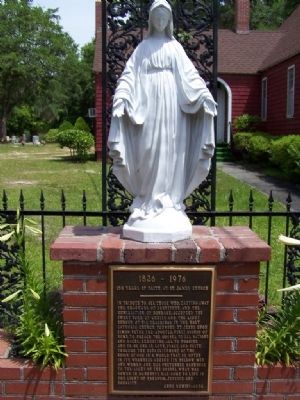 150 Years Of Faith at St. James Church Marker. Click for full size. 150 Years Of Faith at St. James Church Marker image. Click for full size.