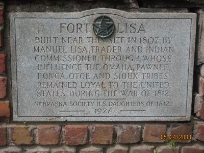 Fort Lisa Marker image. Click for full size.