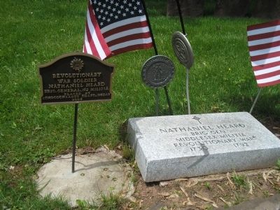 Grave of Gen. Nathaniel Heard. Click for full size. Grave of Gen. Nathaniel Heard image. Click for full size.