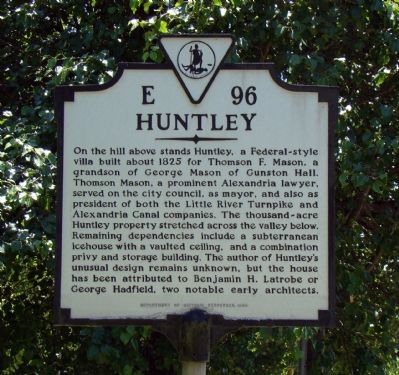 Huntley Marker image. Click for full size.