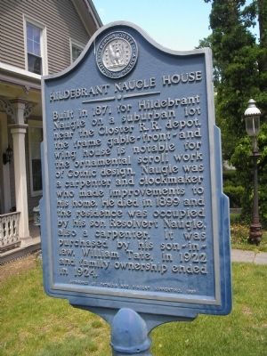 Hilderbrant Naugle House Marker. Click for full size. Hilderbrant Naugle House Marker image. Click for full size.