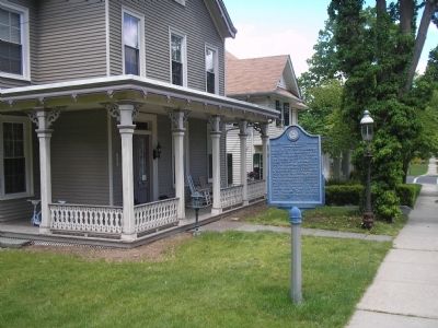 West Street Marker. Click for full size. West Street Marker image. Click for full size.
