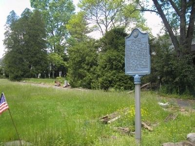 Marker on Lafayette Road image. Click for full size.