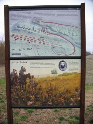 Setting the Trap / Jackson Arrives Marker. Click for full size. Setting the Trap / Jackson Arrives Marker image. Click for full size.