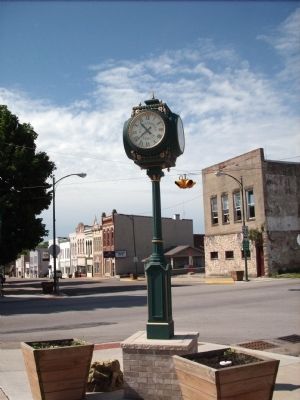 Time Check - across 2nd Street image. Click for full size.