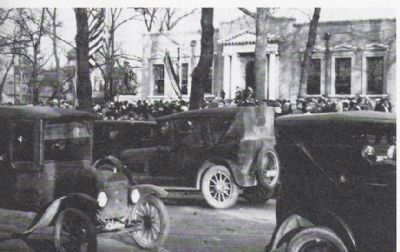 Nov. 11, 1927 - - Unveiling of Doughboy Statue.. Click for full size. Nov. 11, 1927 - - Unveiling of Doughboy Statue. image. Click for full size.