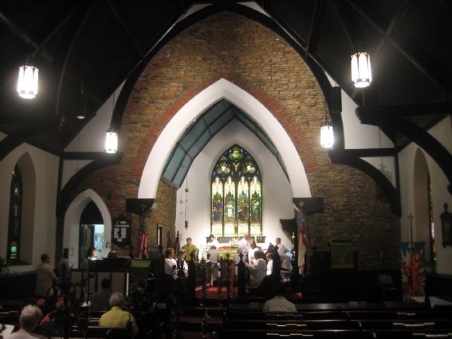 Interior of Christ Episcopal Church. Click for full size. Interior of Christ Episcopal Church image. Click for full size.