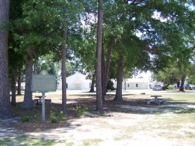 Goshen Church and Marker. Click for full size. Goshen Church and Marker image. Click for full size.