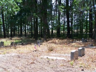 A part of the cemetery at Houston Baptist Church. Click for full size. A part of the cemetery at Houston Baptist Church image. Click for full size.