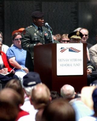 Vietnam Veterans Memorial Memorial Day Ceremony 2008 image. Click for full size.