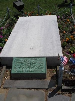 Quentin Roosevelt Gravestone image. Click for full size.