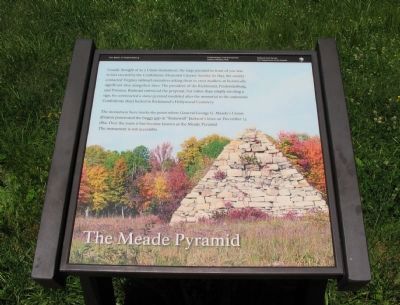 The Meade Pyramid Marker image. Click for full size.