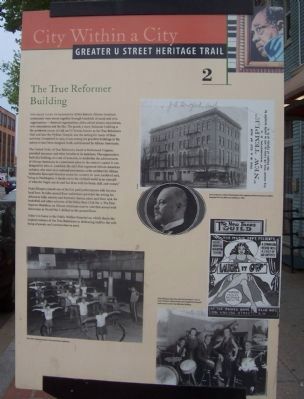The True Reformer Building Marker image. Click for full size.