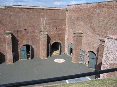 The Courtyard of the Demi-Bastion image. Click for full size.