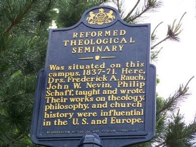 Reformed Theological Seminary Marker image. Click for full size.