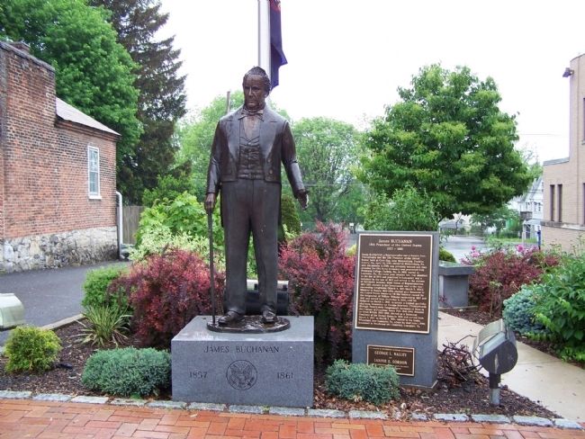 James Buchanan Statue. Click for full size. James Buchanan Statue image. Click for full size.