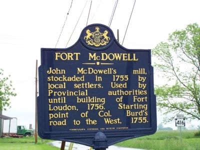 Fort McDowell Marker image. Click for full size.