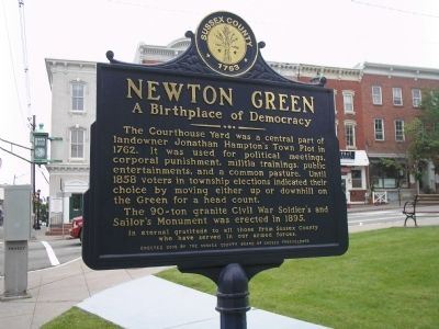 Newton Green Marker image. Click for full size.