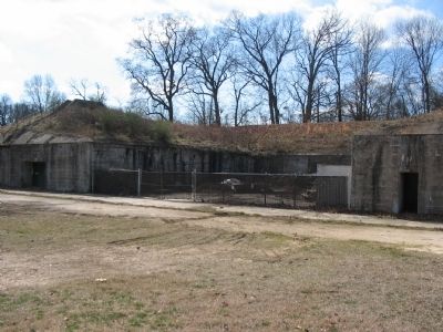 One of the Mortar Pits. Click for full size. One of the Mortar Pits image. Click for full size.