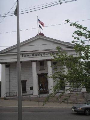 Sussex County Court House image. Click for full size.