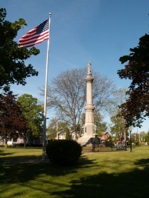 The Albert Cook Memorial. Click for full size. The Albert Cook Memorial image. Click for full size.