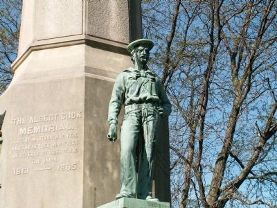 The Albert Cook Memorial. Click for full size. The Albert Cook Memorial image. Click for full size.