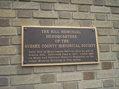 The Hill Memorial Marker. Click for full size. The Hill Memorial Marker image. Click for full size.