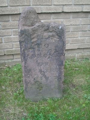 Old Mileage Marker. Click for full size. Old Mileage Marker image. Click for full size.