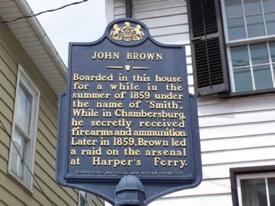 John Brown Marker. Click for full size. John Brown Marker image. Click for full size.