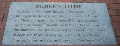 Vardry McBee (1775-1864) Marker image. Click for full size.