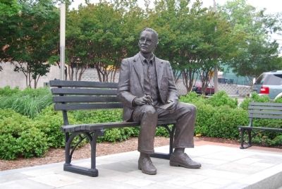 Dr. Charles Hard Townes Statue. Click for full size. Dr. Charles Hard Townes Statue image. Click for full size.