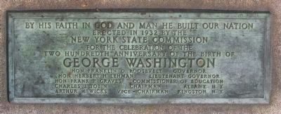 200th Anniversary of Birth of George Washington Marker. Click for full size. 200th Anniversary of Birth of George Washington Marker image. Click for full size.