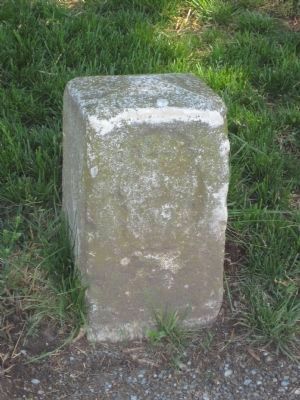 Mason and Dixon Stone. Click for full size. Mason and Dixon Stone image. Click for full size.