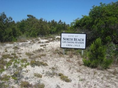 Site of the North Beach Life-Saving Station, 1884-1915. Click for full size. Site of the North Beach Life-Saving Station, 1884-1915 image. Click for full size.