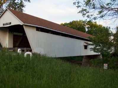 Potter's Covered Bridge, from the opposite end image. Click for full size.