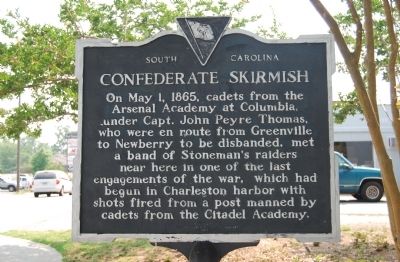 Confederate Skirmish Marker image. Click for full size.