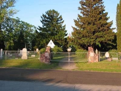 First Evangelical Lutheran Church Marker. Click for full size. First Evangelical Lutheran Church Marker image. Click for full size.
