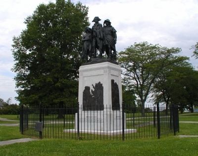 Fallen Timbers Battle Monument image. Click for full size.
