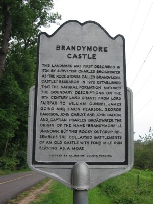 Brandymore Castle Marker image. Click for full size.