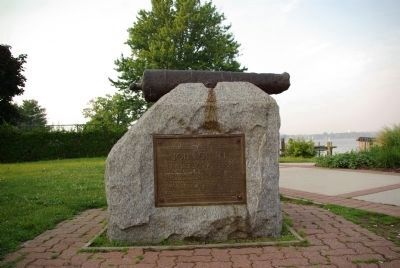 John O'Neill marker and cannon image. Click for full size.