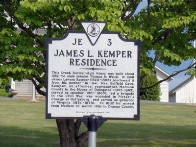James L. Kemper Residence Marker image. Click for full size.
