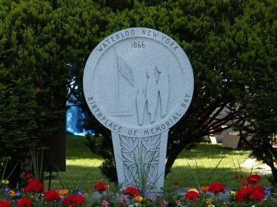 The First Memorial Day Monument image. Click for full size.