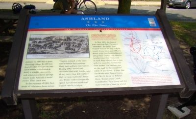 Ashland Marker. Click for full size. Ashland Marker image. Click for full size.