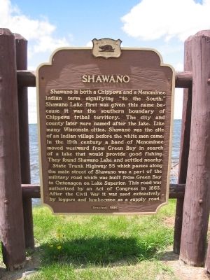 Shawano Marker image. Click for full size.