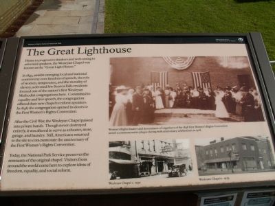 The Great Lighthouse Marker. Click for full size. The Great Lighthouse Marker image. Click for full size.