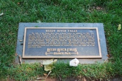 Reedy River Falls Marker image. Click for full size.