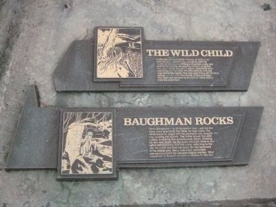 Wild Child and Baughman Rocks Markers image. Click for full size.