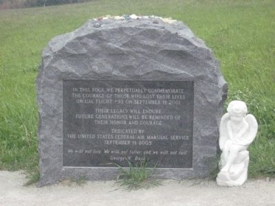 U.S. Federal Air Marshal Service Marker. Click for full size. U.S. Federal Air Marshal Service Marker image. Click for full size.