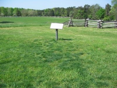 Marker Near the Henry House Fence image. Click for full size.